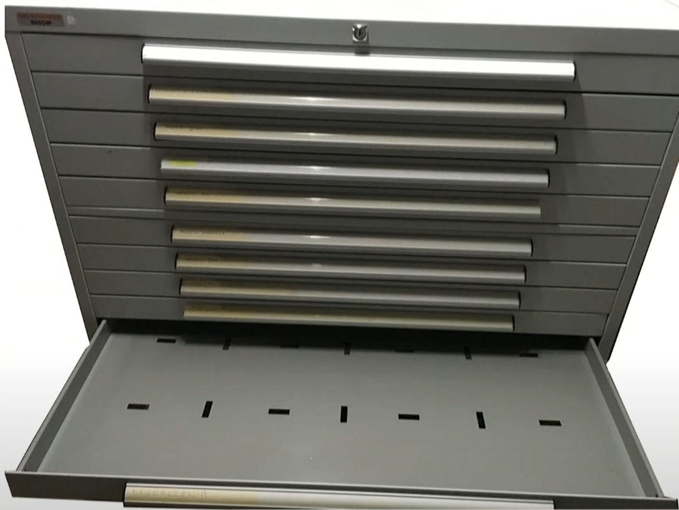 Zdjęcie przedstawiające Szuflady kartograficzne